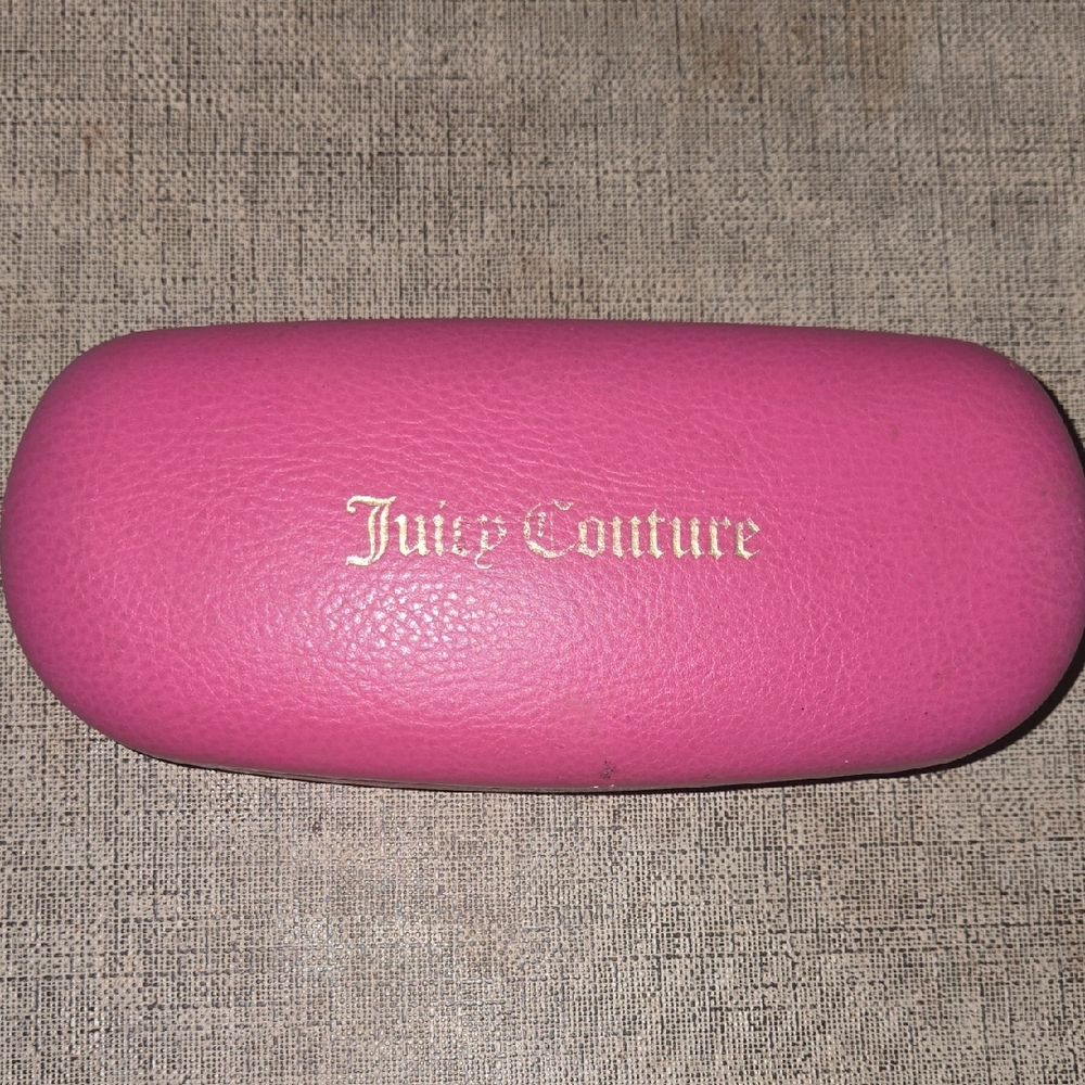 Juicy Couture Fuchsia Glasses Case